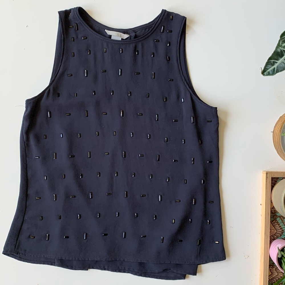 H&M embellished top